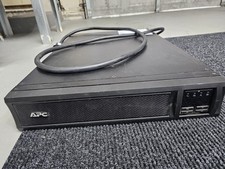 APC SMX2200RMLV2U Rackmount UPS 120V 1980W 8 Outlets Network Mgmt LED Display