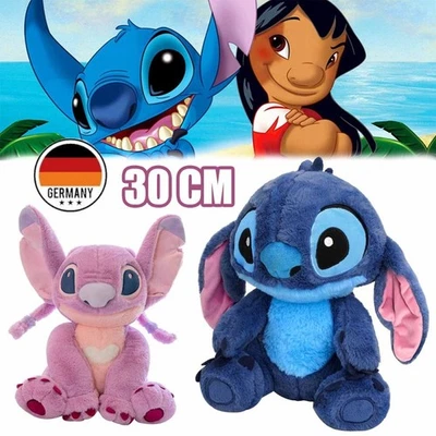 MARKENLOS Lilo Und Stitch Plüschtier Plüsch Plüschpuppe Kuscheltier Spielzeug Flauschiges