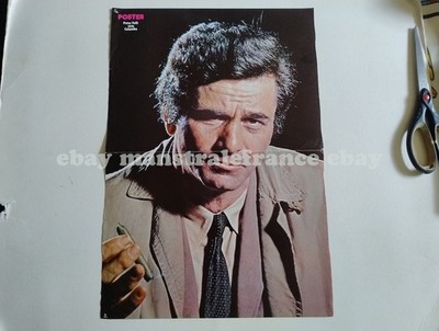 Columbo Peter Falk Poster Sweden 1970s