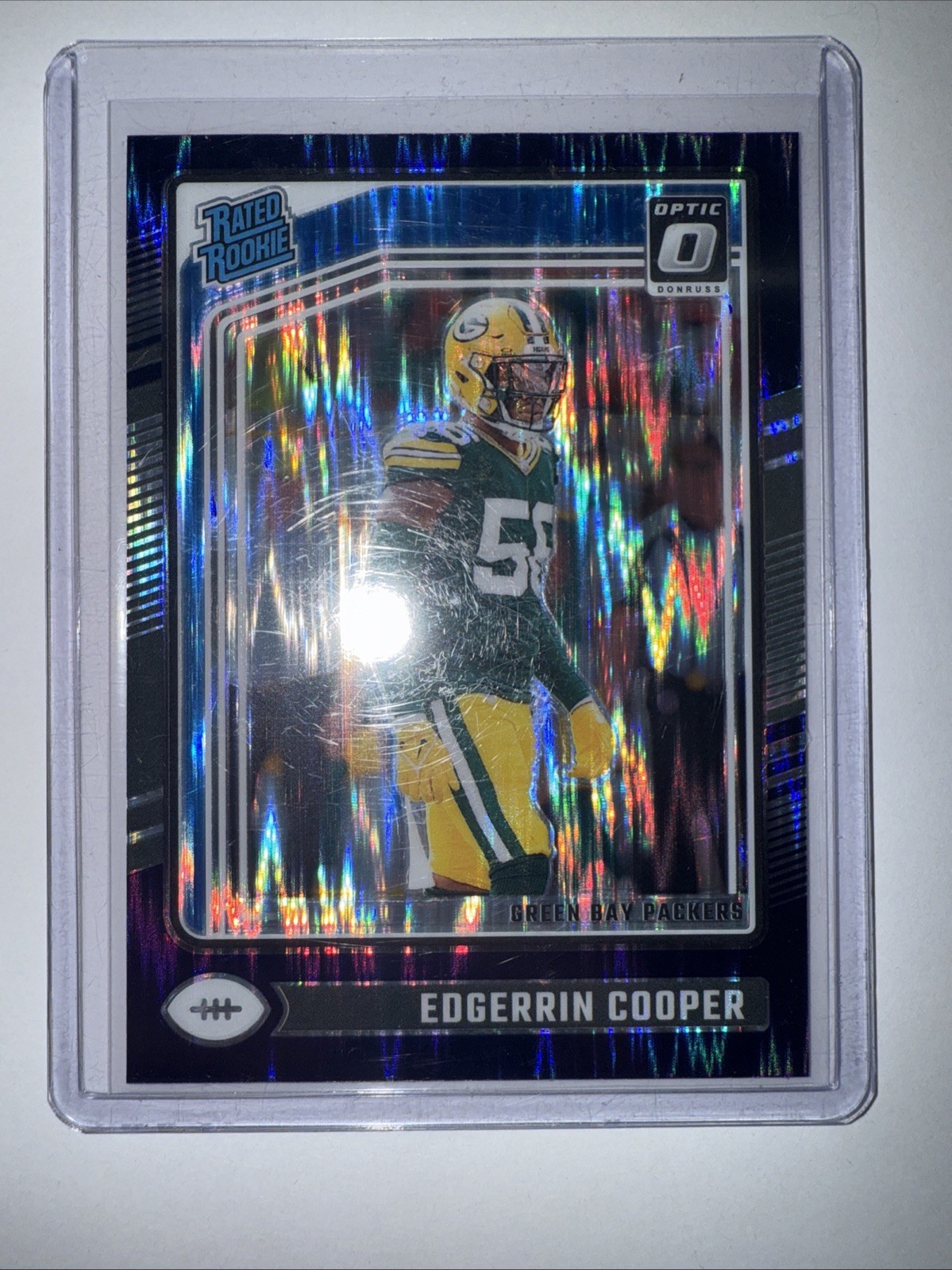 Edgerrin Cooper Panini Donruss Optic #231 Purple Shock