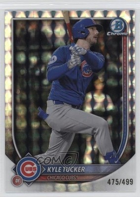2025 Bowman Chrome Geometric Refractor 475/499 Kyle Tucker #57 1az7