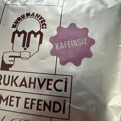 Kurukahveci Mehmet Efendi Decaff Turkish Coffee 50 g 