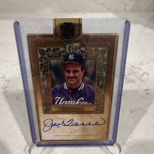 2025 Topps Gilded Gold Framed Hall of Famer Auto Joe Torre 1/1 Yankees