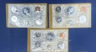 Three (3) 1964 Canada Silver Proof Like Sets!
