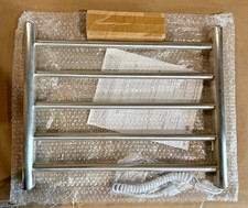 Myson WDIA05M Wall-Mount Electric Towel Warmer in BRUSHED STAINLESS STEEL, New