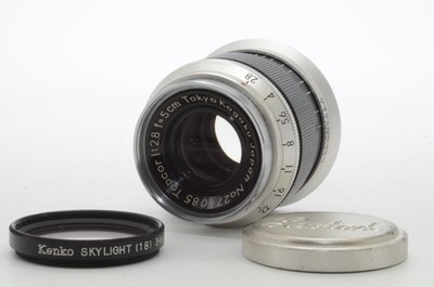 ★シミ★ Tokyo Kogaku 5cm F2 50mm #21418 EXC+++++] Topcor Tokyo kogaku japan 5cm 50mm f2.8 L39 Film Lens