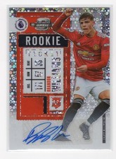 2020-21 Chronicles Rookie Ticket Brandon Williams #6 Auto Silver Circles Man U