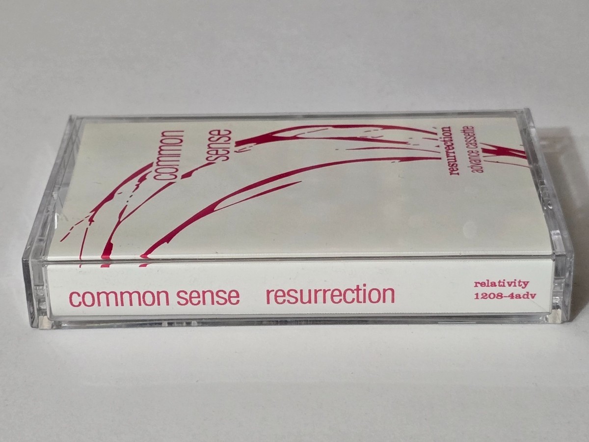 COMMON SENSE RESURRECTION 1994 ADVANCE PROMO CASSETTE TAPE RAP