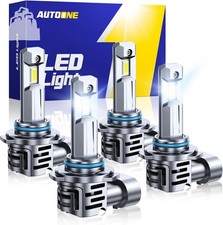 9005 9006 LED Headlight Combo Bulbs, 80000LM 900 Brighter, 70000Hrs