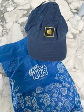 Camino De Santiago Scallop Shell Baseball Cap Adjustable BLUE NWT AUTHENTIC
