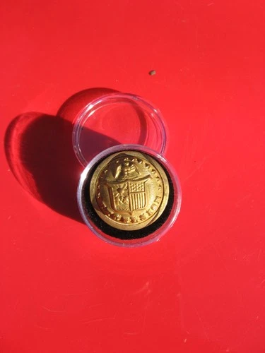 CIVIL WAR NEW YORK COAT BUTTON: RARE BACKMARK WAT. (WATERBURY) BUTTON CO. S.N.Y.