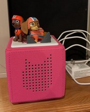 Pink Toniebox  Skye  Zuma Paw Patrol Tonies  Charger