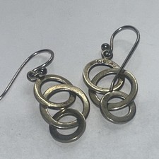 Barse Sterling Silver 925  circle  1.5   Desi...