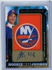 Matthew Schaefer 2025-26 UD Black Diamond #RTL-MS Team Logo Jumbo Auto Patch /49
