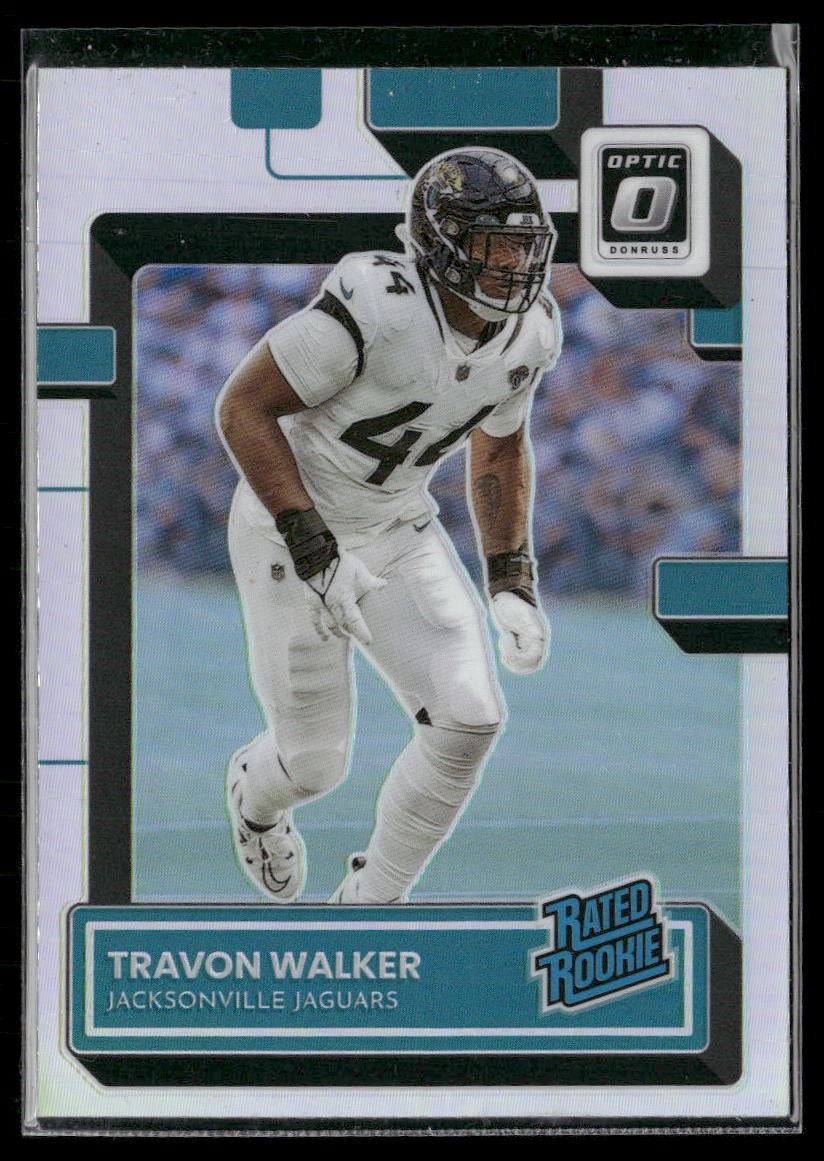 Rookie 2022 Donruss Optic #225 Travon Walker Holo