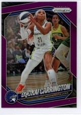 2025 Panini Prizm WNBA Purple Prizm /149 DiJonai Carrington #9 1b1z