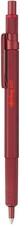 Image of rOtring 600 Ballpoint Pen | Medium Point | Black Ink | Red Barrel | Refillable
