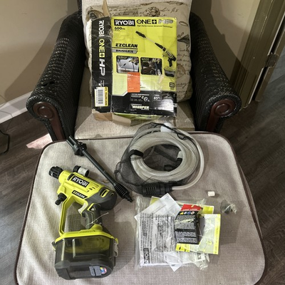 #ad #ad RYOBI EZClean 600 PSI 0.7 GPM 18V Cordless Power Cleaner no Battery $40.00