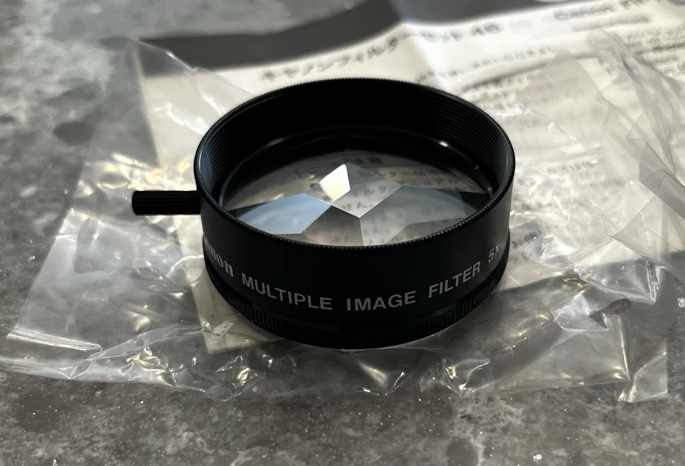 Canon 46 46mm Filter Set - Multiple Image 5X, Zoom Spot, R Cross 6X Lens Lenses - Image 2 of 4
