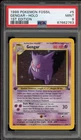Pokemon Gengar Fossil 1st Edition Holo Rare #5 PSA 9 Mint