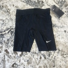 Nike Nix Swim Jammer Boys Size 24 Black Swim Trunks NWT