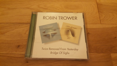 ROBIN TROWER TWICE REMOVED FROM YESTERDAY & BRIDGE OF SIGHS CD BGO 1996