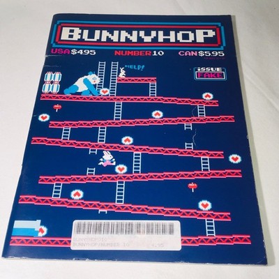 Bunnyhop Magazine #10 (2000) Lies, The Onion, Momus, Sandy Stone - RARE zine