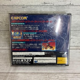 Street Fighter Collection Sega Saturn Japan CIB 1997 Capcom SFII Turbo Super JP