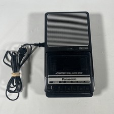 Lettore/registratore cassette portatile linea sottile Panasonic RQ-2102 vintage
