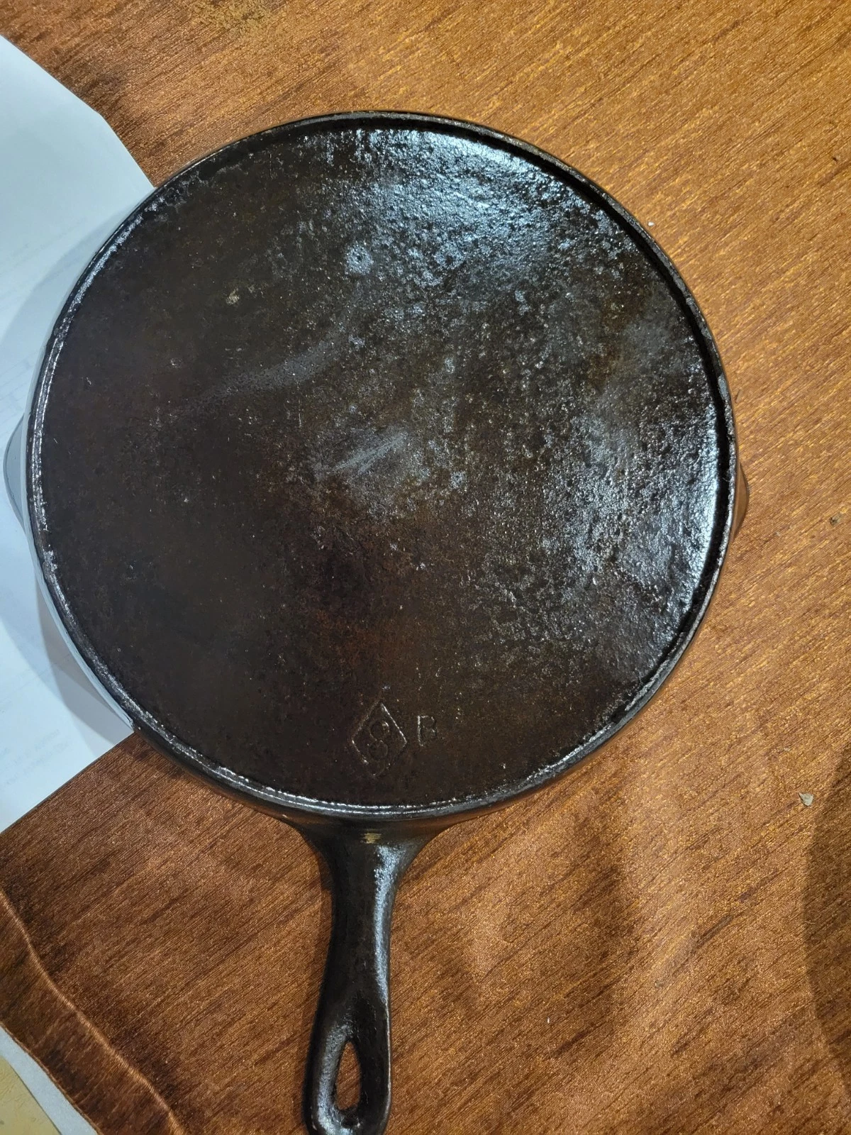 Vtg WAGNER WARE SIDNEY 0 1058 p #8 Cast Iron Skillet