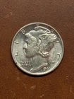 1941-P Mercury Head Silver Dime 90% Silver BU