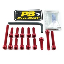 Aluminium Engine Kit Kawasaki ZZR1400 Red | Pro-Bolt