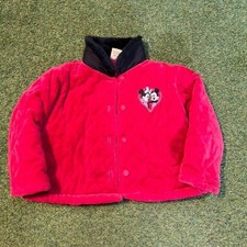 Vintage Mickey  Minnie Quilted Jacket Kids 4T 