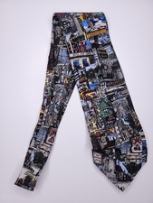 My Toronto Mens Formal Necktie 54"Lx4"W Multicolor Neck Tie