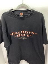 Harley Davidson Motorcycles T-Shirt Mens XL Black Graphic Logo Short Sleeve