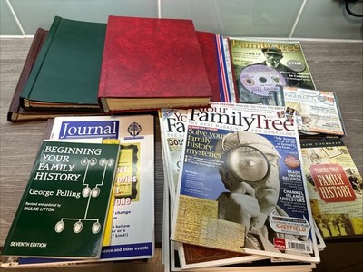 Family Tree Magazine Bundle Various Years Ancestors History Research, VGC.