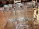 3 Coordinating Clear Clamp Jars For The Pantry or Kitchen — photo 2