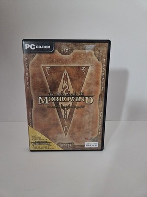The Elder Scrolls 3 Morrowind & Tribunal PC CD ROM