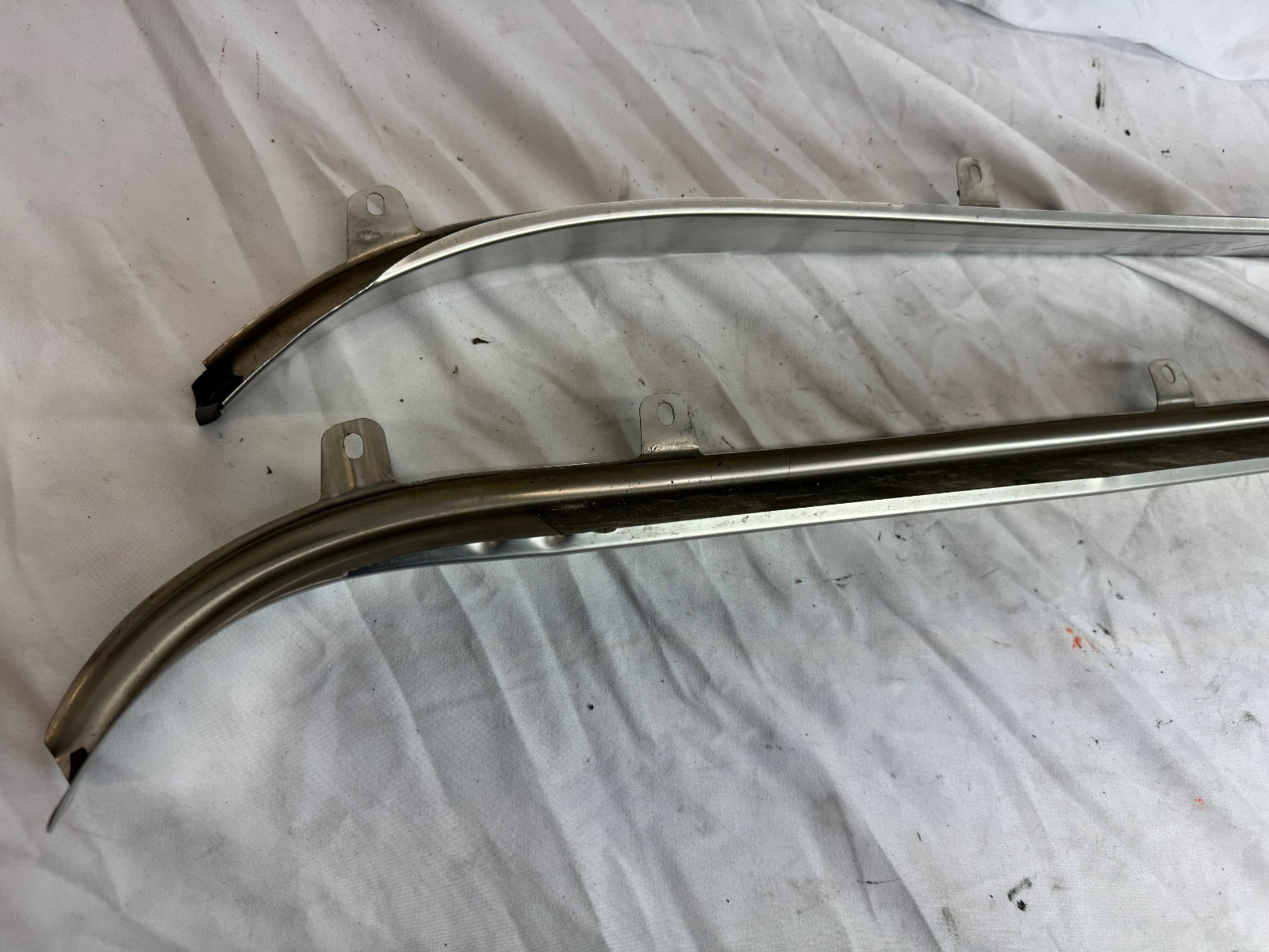 Bentley Continental GT Coupe Left & Right Side Outer Door Step Sills OEM