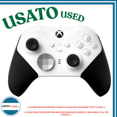 Controller Wireless Xbox Elite White für Xbox One Series X S PC - Verwendet