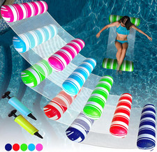 Pack Inflatable Pool Floats Adult Size Water Hammock,Hammock Floats for Adults,-
