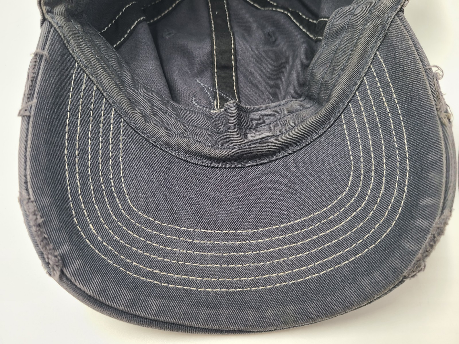 Atlanta Braves Twins Enterprise Franchise Distressed Perfect Fitted M Hat Cap