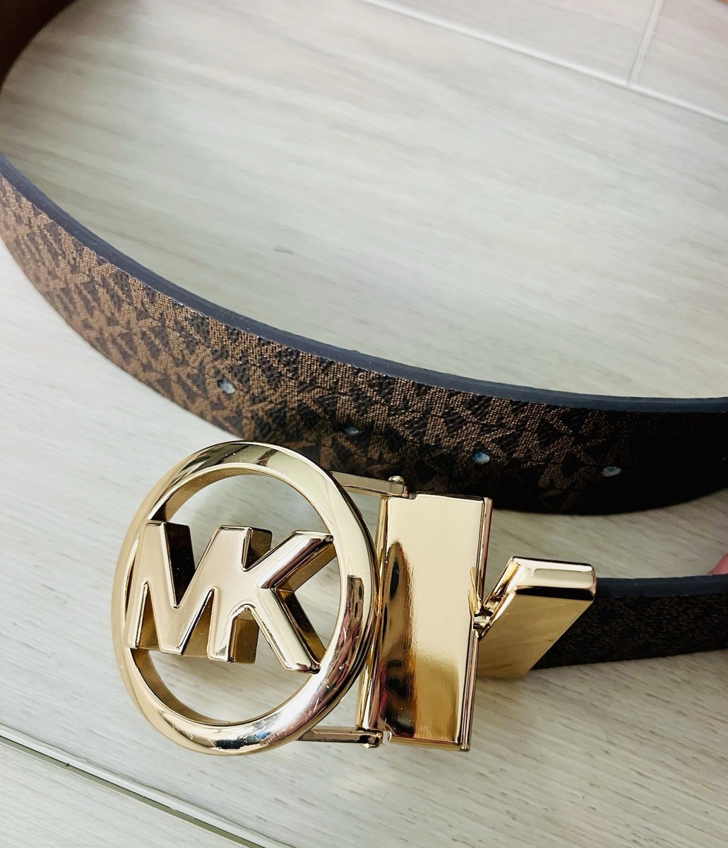Michael Kors Reversible Belt Brown Leather | eBay display picture 2