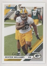 2019 Panini Donruss Rookies Dexter Williams #296 00nx