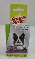 Scotch-Brite Auto Pet Hair Remover 1 Handle 5 Refill Sheets 3M Starter Kit USA