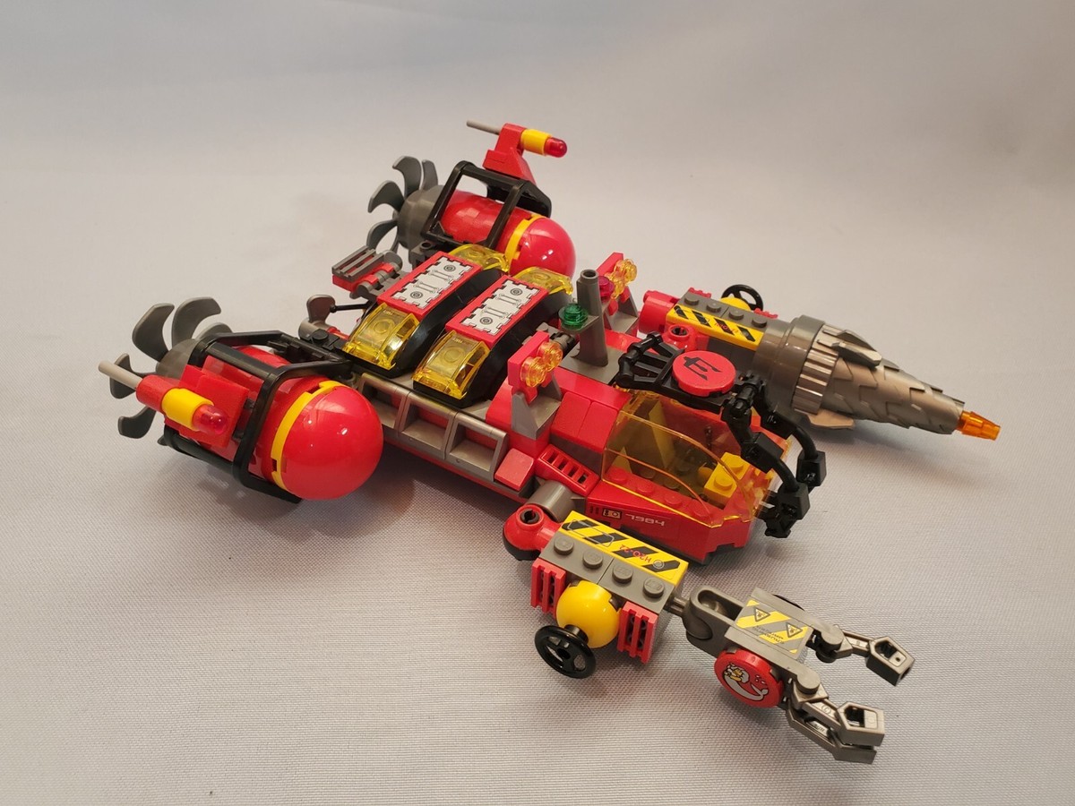 LEGO Atlantis #7984 Deep Sea Raider - Complete, 2 Figs, Instructs