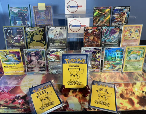 Lotto 30 CARTE Pokemon Con Ultra Rare GARANTITE (VINTAGE/GX/VMAX/V/EX/Charizard) - Foto 3 di 9