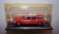 ID DS 20 BREAK AMBULANCE VOITURE MINIATURE DE POMPIERS 1972 JOUET 1/43e NEUF