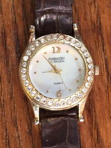 embassy by gruen women's watch