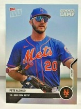 Pete Alonso 2020 Topps Now Summer Camp Edition Wave 1 #OD-456 - METS - SP /3628